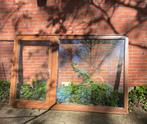 Raam draai kiep dubbel glas., Bricolage & Construction, 160 cm ou plus, 120 à 160 cm, Enlèvement, Fenêtre de façade ou Vitre