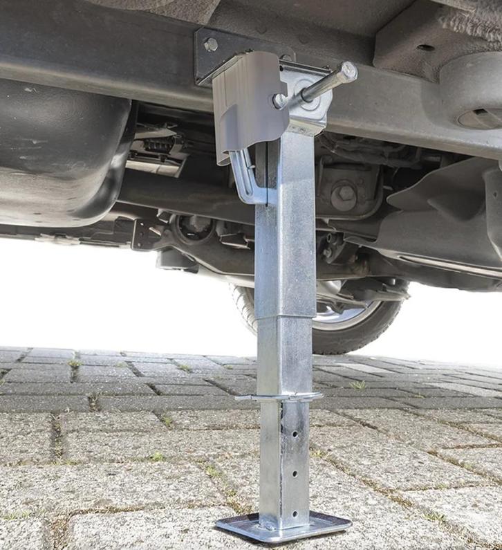 Uitdraaisteunen set 2 stuks achterzijde Camper 290-460mm, Caravans en Kamperen, Mobilhome-accessoires, Nieuw, Ophalen of Verzenden