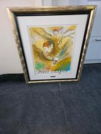 Litho Marc Chagall L Ange du Jugement 1974 200 ex, Antiek en Kunst, Kunst | Litho's en Zeefdrukken, Ophalen of Verzenden