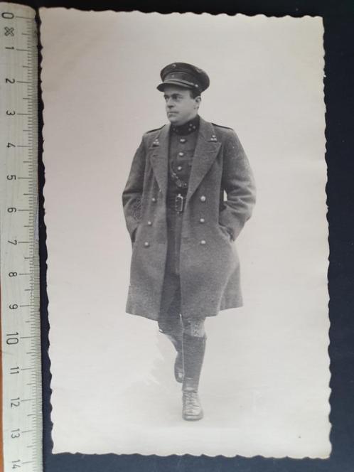 Fotokaart A. Leruth Verviers Soldaat Militair, Verzamelen, Militaria | Algemeen, Landmacht, Foto of Poster, Ophalen of Verzenden