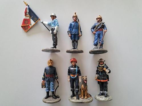Del Prado - Plein de pompiers en métal - France, Collections, Jouets miniatures, Comme neuf, Enlèvement ou Envoi