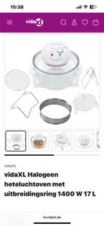 (Nieuw) VidaXL Halogeen heteluchtoven met uitbreidingsring, Elektronische apparatuur, Ovens, Ophalen, Nieuw, Vrijstaand