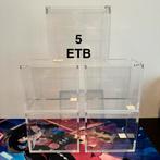 6 protections acryliques : 5 ETB + Display 10 Mini Tin, Enlèvement ou Envoi, Neuf