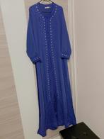 Blauwe kaftan te koop, Ophalen of Verzenden, Gedragen, Blauw