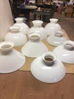 Retro vintage Veel lampenkapjes verschillenmodellen en maten, Huis en Inrichting, Lampen | Lampenkappen, Ophalen, Zo goed als nieuw