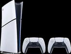 Playstation 5 slim met 3 controllers, Ophalen of Verzenden, Zo goed als nieuw, Playstation 5