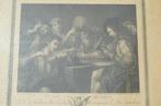 Franse gravure 'La Musique' coll. le Duc d'Orleans 1786, Antiek en Kunst, Ophalen of Verzenden