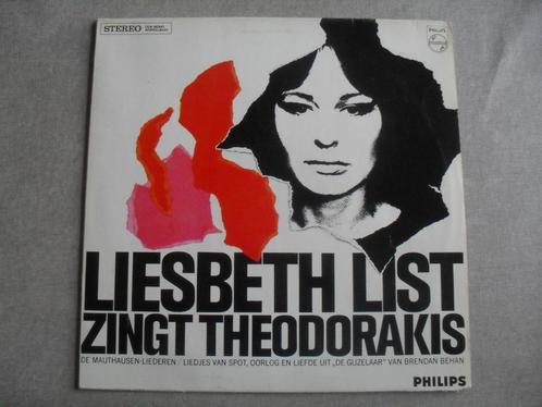 Liesbeth List - Liesbeth List zingt Theodorakis (LP), CD & DVD, Vinyles | Néerlandophone, Utilisé, Autres genres, Enlèvement ou Envoi