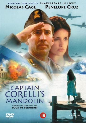 Captain Corelli's mandolin met Penelope Cruz, Nicolas Cage.  beschikbaar voor biedingen