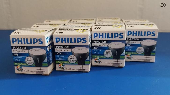 LED-Lampen - 100% Nieuw - 12V GU4 MR11- G4, Huis en Inrichting, Lampen | Losse lampen, Nieuw, Led-lamp, Minder dan 30 watt, Bipin of Steekvoet