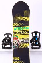 137 kinder snowboard NITRO RIPPER, Black/yellow, Verzenden, Gebruikt, Board