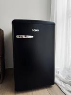 Zwarte 'retro design' diepvriezer - DOMO, Elektronische apparatuur, Vriezers en Diepvrieskisten, Minder dan 60 cm, Zo goed als nieuw