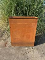 Cortenstaal plantenbak 60x20x70cm, Ophalen, Tuin, Nieuw, Metaal