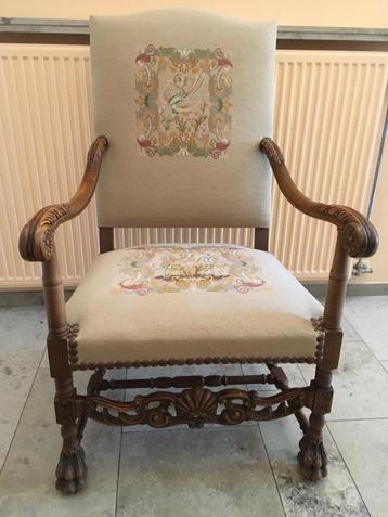 Zetel Louis XV in perfecte staat beschikbaar voor biedingen