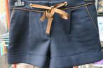 Shortje zwart Massimo Dutti mt 36, Kleding | Dames, Broeken en Pantalons, Verzenden, Zwart, Maat 36 (S), Gedragen