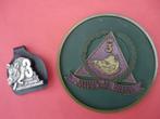 2 Chasseurs Ardennais-insignes, Verzamelen, Verzenden