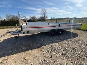 geremde plateau aanhangwagen 515x188 2700kg aan SPOTPRIJS!! beschikbaar voor biedingen