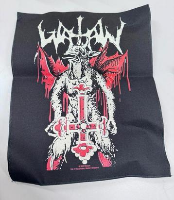 Patch arrière à motif croisé inversé Watain Band Merchandise, Enlèvement ou Envoi