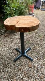 Tuintafel gemaakt met boomstam, Ophalen, Zo goed als nieuw