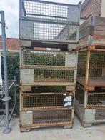 Gitterboxen en draadcontainers, Ophalen