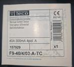 TECO AARDLEKSCHAKELAAR 40A 300mA 4POL, Doe-het-zelf en Bouw, Ophalen