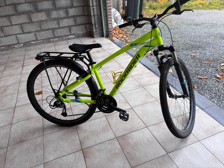 Btwin Fiets  ST100 Rockrider 11-15 jaar kind 26-28 inch, Fietsen en Brommers, Fietsen | Jongens, Zo goed als nieuw, 26 inch of meer