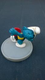 Superschtroumpf  lanceur de disque 4.0503, Enlèvement ou Envoi, Utilisé, Autres Schtroumpfs, Poupée, Figurine ou Peluche