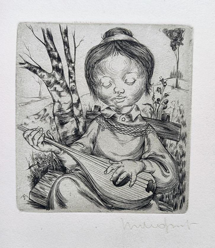 Marc De Groot (1910 - 1979) - Ets, Antiquités & Art, Art | Eaux-fortes & Gravures, Enlèvement