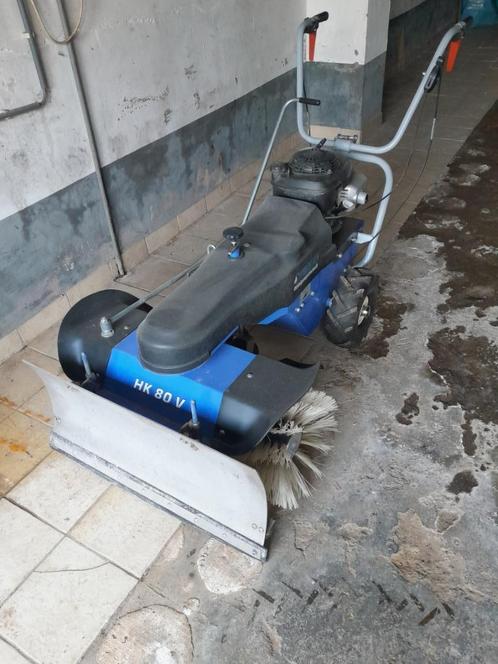 Borstelmachine, Tuin en Terras, Veegmachines, Gebruikt, Ophalen