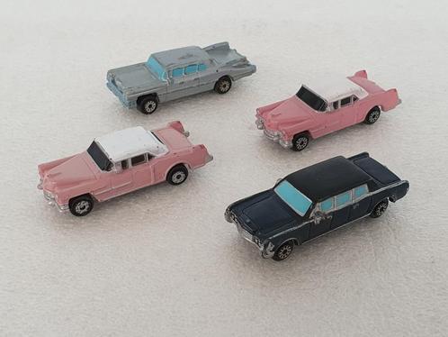 Lot van 4 Micro Machines limousines / voertuigen (Galoob), Enfants & Bébés, Jouets | Véhicules en jouets, Utilisé, Enlèvement ou Envoi