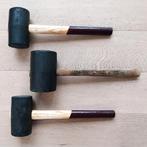 3 Rubber hamers / 3 Rubberen hamer / Rubberen hamer, Ophalen of Verzenden, Gebruikt