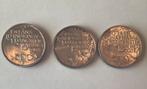 3 munten van 500 Belgische frank 1980, Ophalen of Verzenden