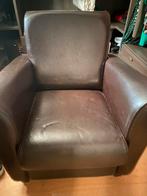 Lederen club zetels te koop., Ophalen, Gebruikt, Landelijk