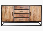 Dressoir mangohout te koop 165cmx45, Ophalen