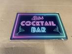 Bibs cocktail bar reclame bordje, Ophalen of Verzenden, Zo goed als nieuw