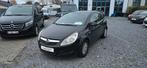 OPEL CORSA 1.0i benzine EURO4 Met Keuring&Onderhoud, Zwart, Zwart, Bedrijf, Handgeschakeld