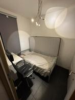 Grijs metalen bedframe GRATIS, 90 cm, Gris, Enlèvement, Une personne