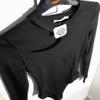 bodysuit noir à manches longues avec découpes s/m, Enlèvement, Neuf, Noir, Manches longues