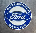 Ford service zwaar gietijzer reclame bord garage mancave, Verzamelen, Ophalen of Verzenden, Gebruikt, Reclamebord