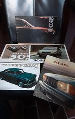 LOT DE BROCHURES PEUGEOT, Livres, Enlèvement ou Envoi, Utilisé, Peugeot