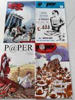 Strip tijdschrift P@per -Brabant Strip Magazine- volledig, Boeken, Ophalen of Verzenden, Complete serie of reeks, Zo goed als nieuw