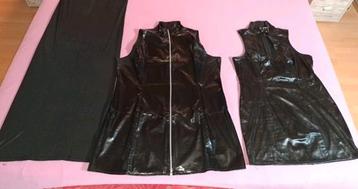 Mini-robes en latex taille S, Enlèvement ou Envoi, Comme neuf, Taille 36 (S)