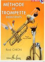 Méthode de trompette débutants René Caron avec CD, Livres, Livres d'étude & Cours, Ne s'applique pas, Utilisé, Enlèvement ou Envoi