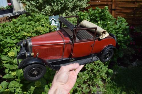 zeldzaam speelgoed Citroen C six cabriolet CIJ 1928, Antiek en Kunst, Antiek | Speelgoed, Ophalen of Verzenden
