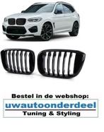 Grill Nieren Glans Zwart Enkel Spijl Voor Bmw X3 G01 X4 G02, Verzenden