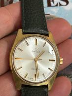Vintage Omega Genève, Handtassen en Accessoires, Horloges | Antiek, Staal, Omega, Polshorloge, Verguld