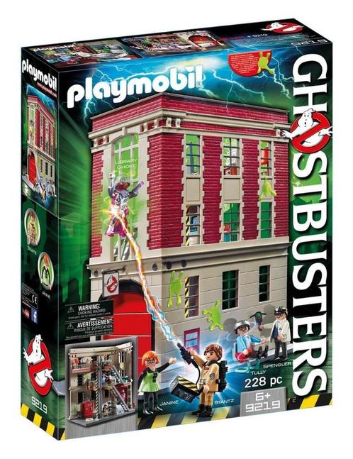 Playmobil Ghostbusters Firehouse (9219), Kinderen en Baby's, Speelgoed | Playmobil, Nieuw, Complete set, Verzenden