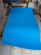 Blauwe yoga mat extra groot, Sport en Fitness, Yoga en Pilates, Ophalen, Gebruikt, Yogamat