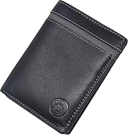 Frederic Johns | Portemonnee voor heren | GRATIS LEVERING, Handtassen en Accessoires, Portemonnees, Nieuw, Overige merken, Zwart