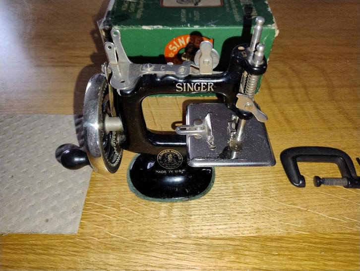 🏺Singer Model 20 (Singer for the Girls) Kindernaaimachine🏺, Antiek en Kunst, Antiek | Naaimachines, Ophalen